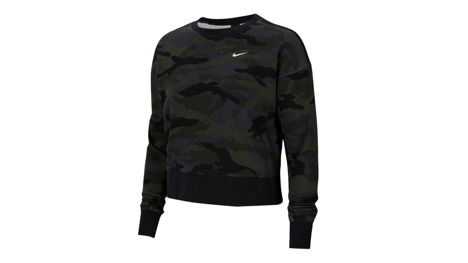 Nike camo crewneck discount